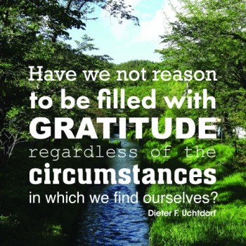 Being Grateful in All Things