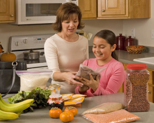 Mormon mother and daughter